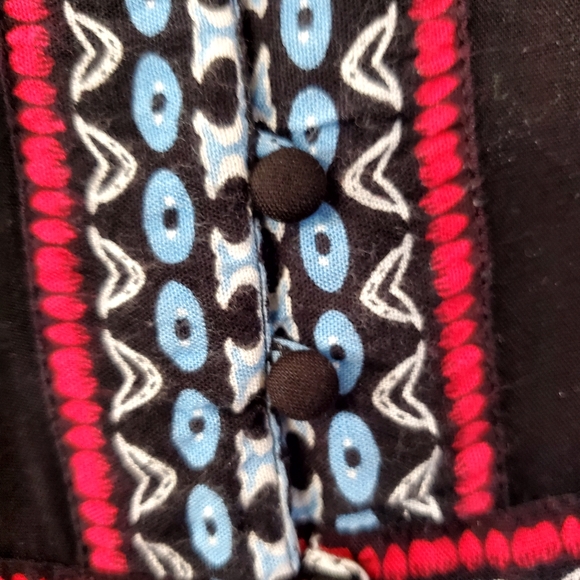 Woman Within Plus 1X Print Tunic Blouse  22-24 - Picture 4 of 12